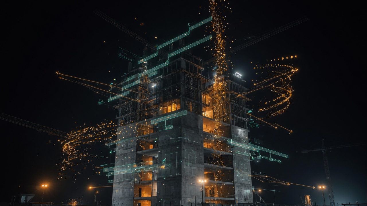 Simulate construction simulation visualization